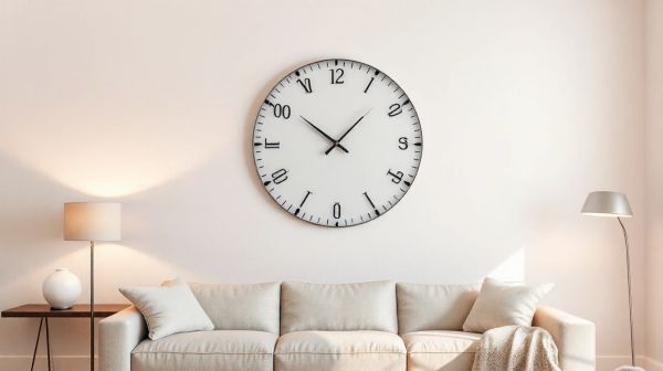 Découvrez les avantages d'une horloge murale silencieuse