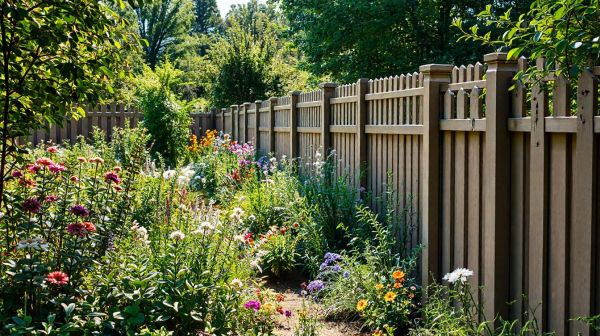 Top 5 types de clôtures composites pour embellir votre jardin